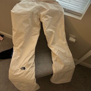 North face Women’s White Snow Pants